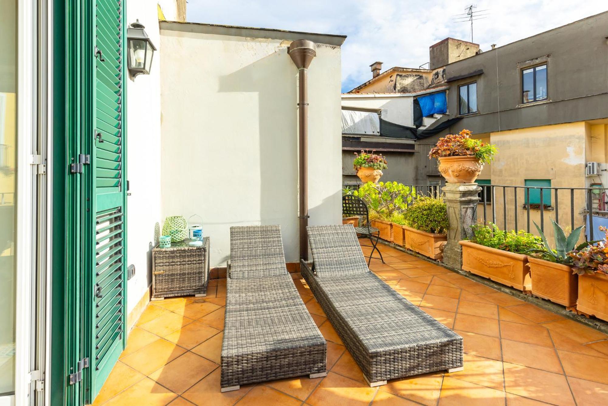 Santa Chiara Charming House With Terrace At Historical Center *